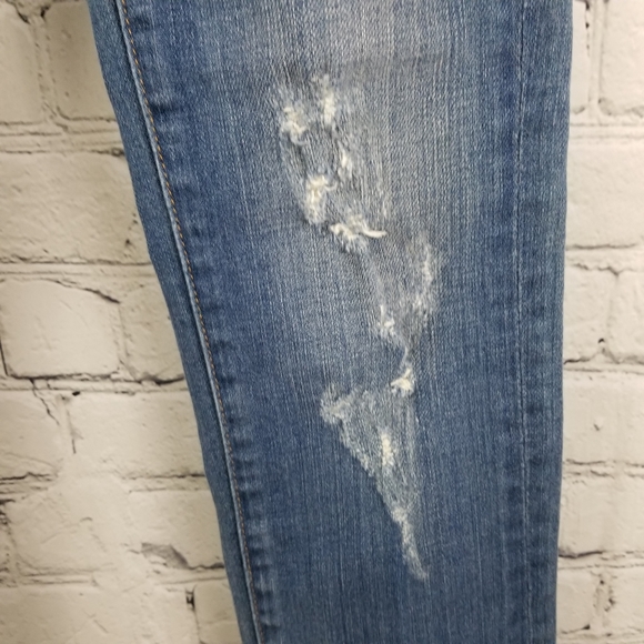 BLANK NYC | distressed denim skinny straight jeans - Picture 5 of 10